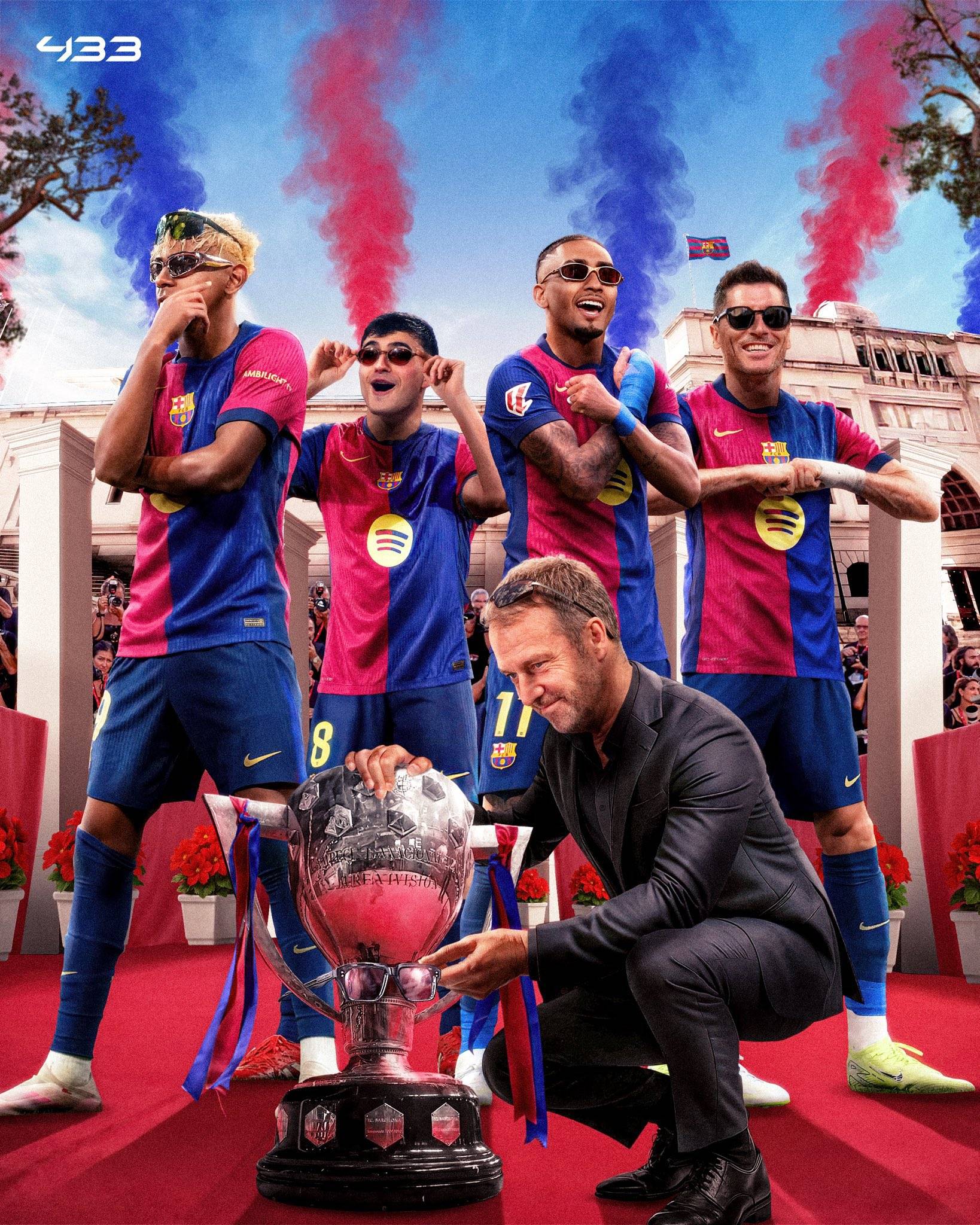 西班牙队长带领球队夺得锦标赛冠军