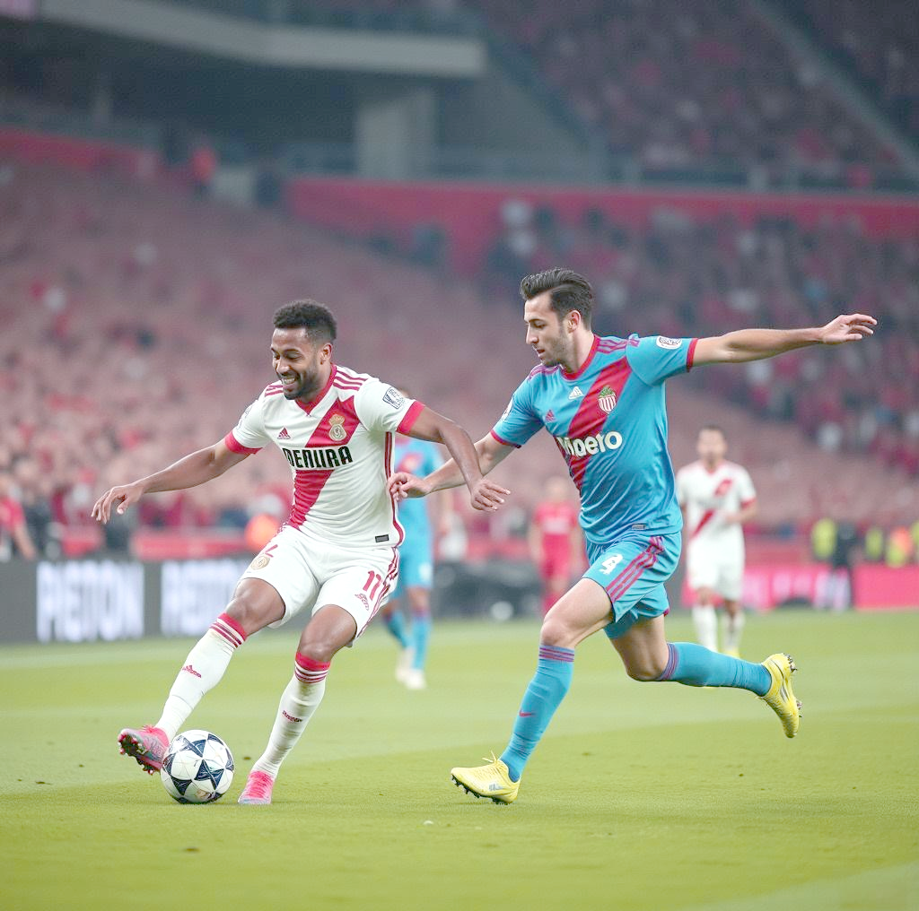 摩纳哥队在比赛中展现出强大的攻击力