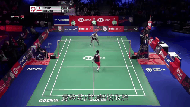 丹麦队碾压德国队，桃田贤斗统治全场